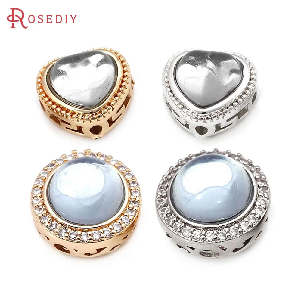 18K Gold Color Bras… - image