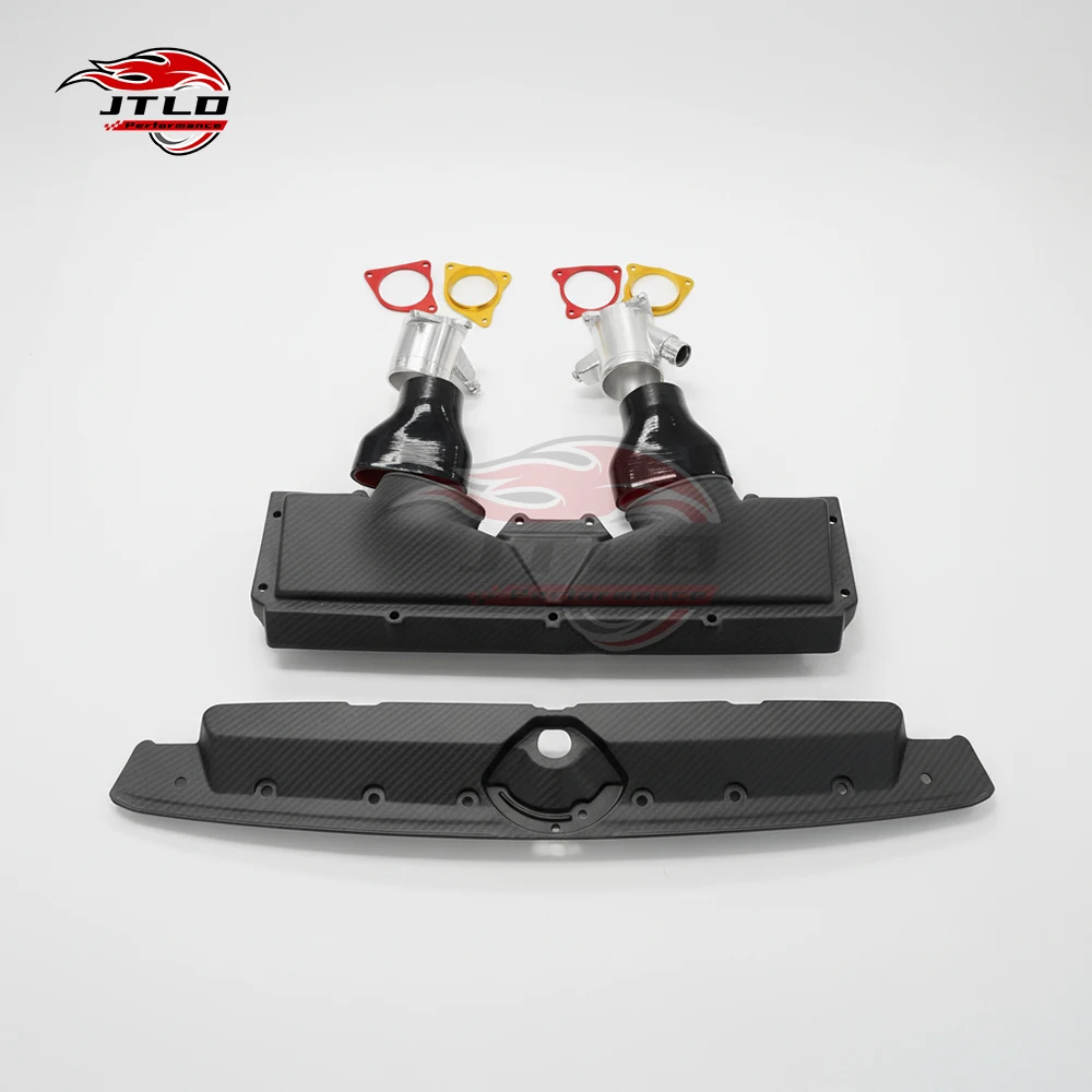 Turbo Inlet Pipe For Audi RS6 C8 RS7 C8 4.0T V8 & Carbon Fiber Air Intake Duct Cooling Upgrade