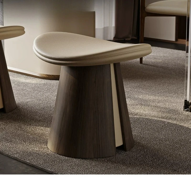 Modern Minimalist Vanity Stool Creative Curved Antique Style Vanity Stool Durable Home Furniture Taburete De Maquillage ZY40HZD