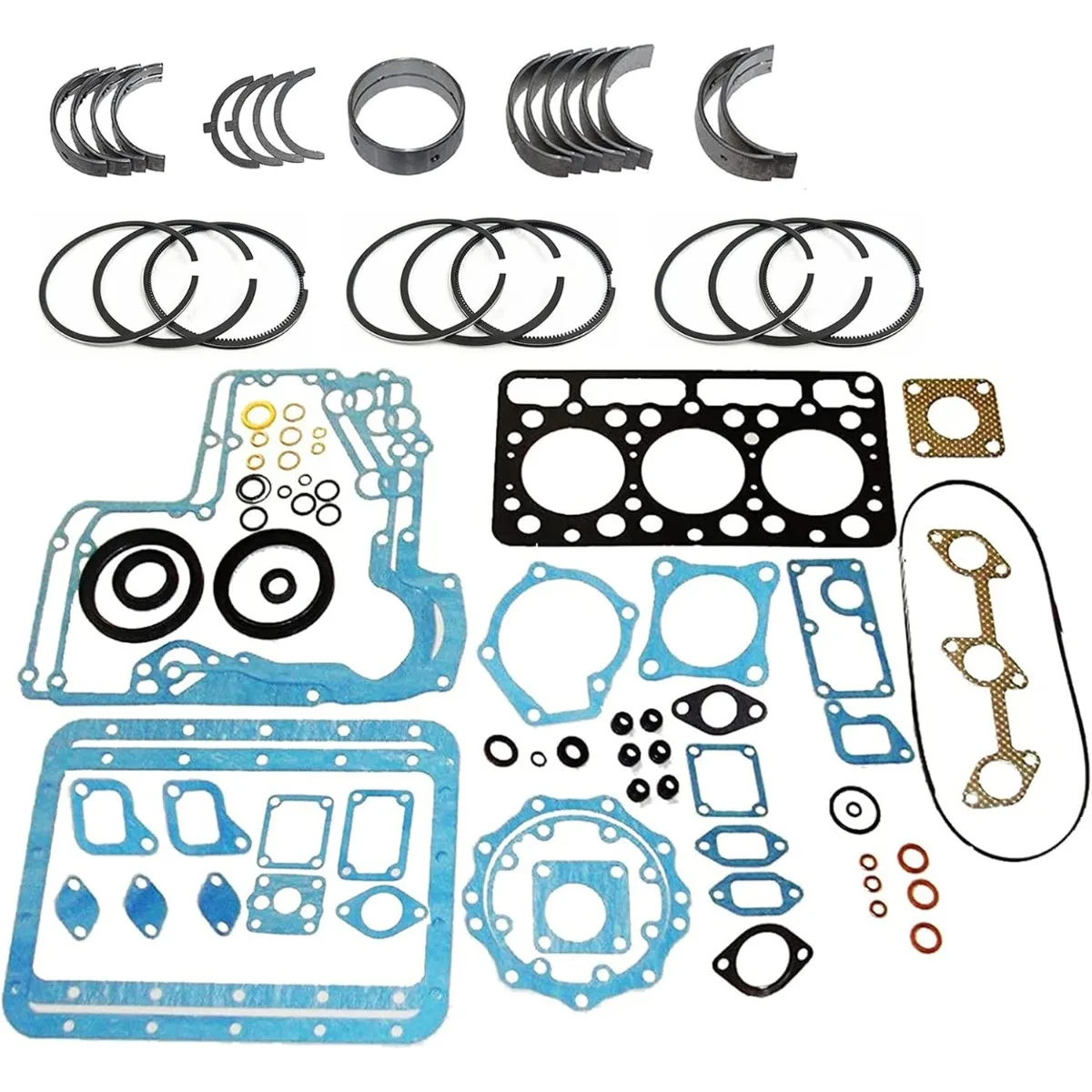 

D850 Overhaul Re-ring Kit For Kubota Engine B1550HST B6200D B6200E Tractor KH35 Mini Excavator Replacement