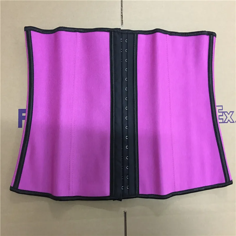 

XS Latex Waist Trainer Corset 9 Steel Bone Body Shape Corset Slimming Belt Shaperwear Waist Cincher