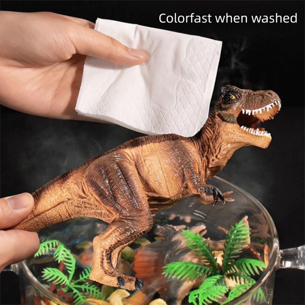 Animal World PVC Figures Dinosaur Toys Big Size Soft Material Dinosaur World Toy Simulation Animal Model Children Play
