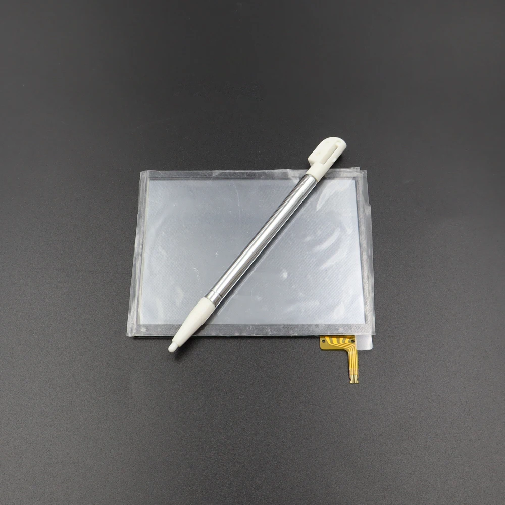 ل NDSL NDS Lite وحدة التحكم استبدال المعادن قابل للسحب ستايلس لوحة شاشة لمس عرض محول الأرقام الزجاج