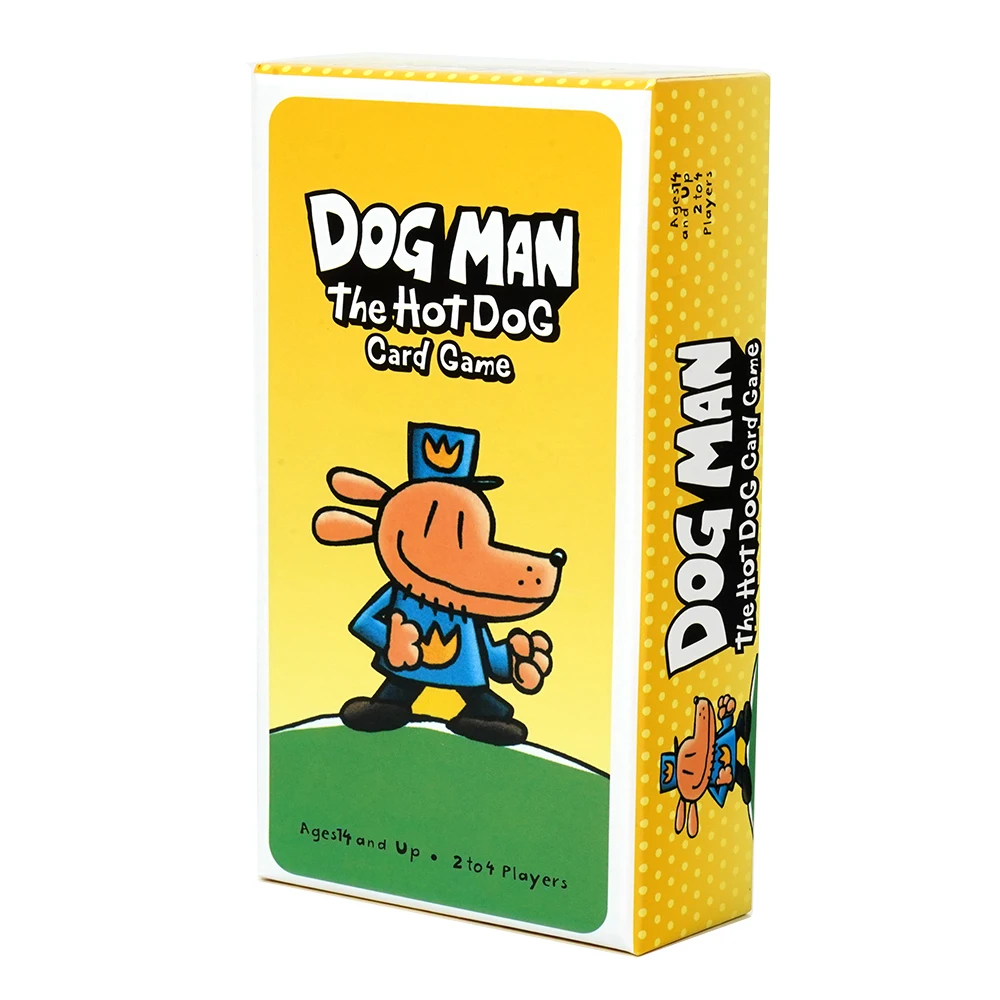 Dog Man Hot Dog Card Game il gioco di raccolta veloce e Frenzied per bambini con Art Party Game Deck