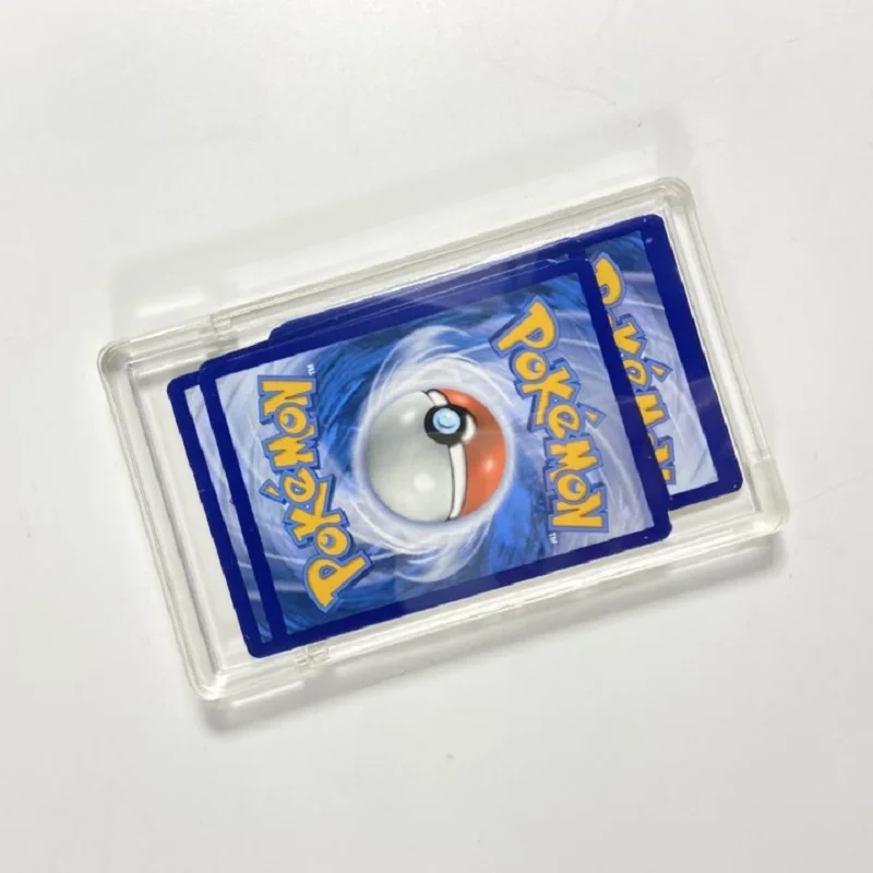 Booster box game cards protector Gaming trading card holder case with magnetic lid Football Basketball Sport cards for Pokemon