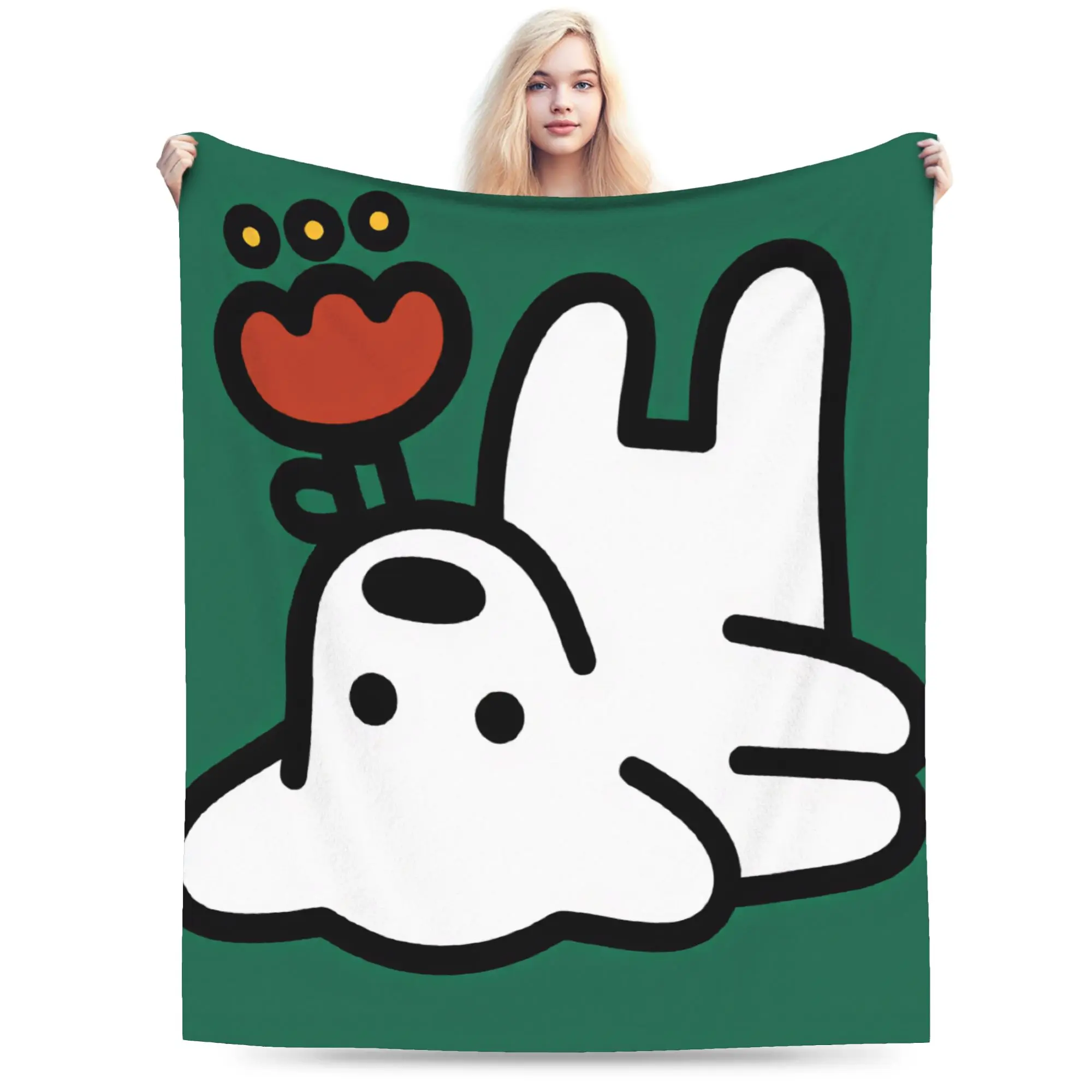 Cute Puppy Memes   Flannel Blankets Spring  Soft Warm Bedding Throws for Children Couch Bed Fluffy Bedspread Sofa Bed Cover