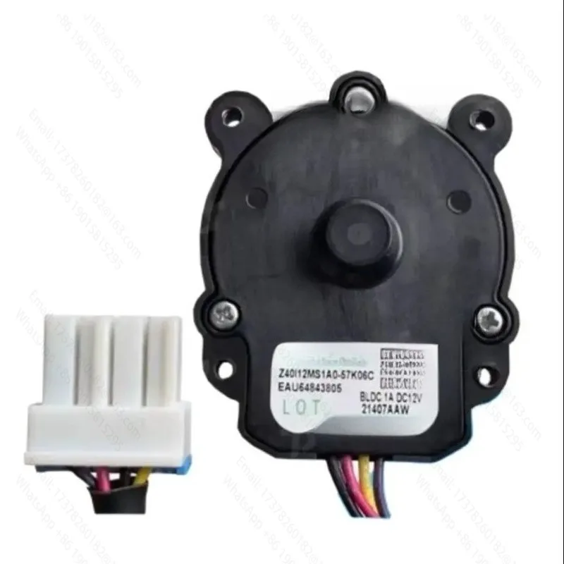 Motor de Ventilador DC para Refrigerador e Freezer Z40I12MS1A0-57K06C EAU64843805 DC12V Peças para Refrigerador