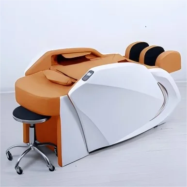 EU-AM107 الحديثة تصميم جديد الجمال تدليك الجدول سبا صالون الوجه السرير الساخن بيع منحنى لاش سرير التجميل