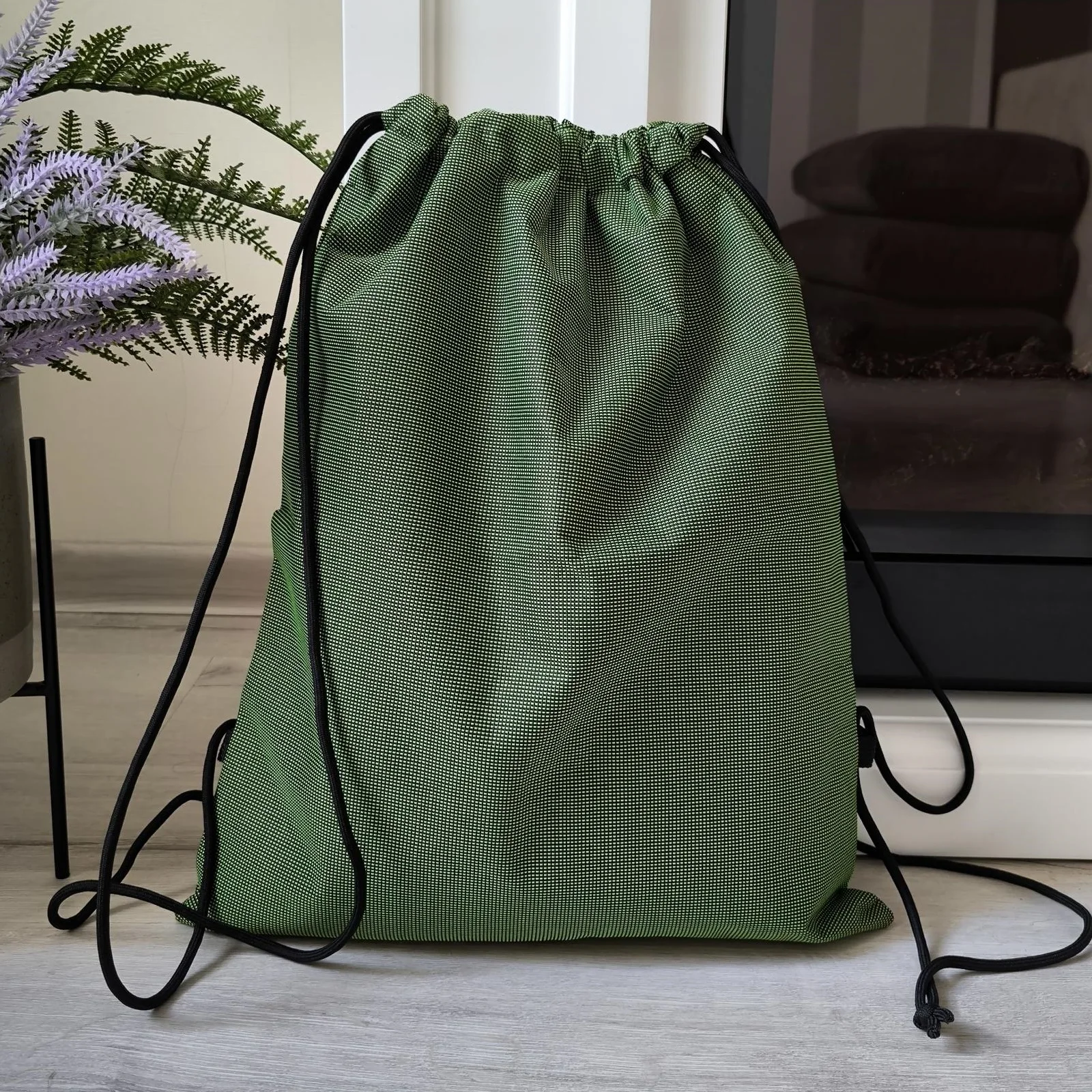 Foldable Drawstring Backpack, Lightweight, Simple and Fashionable Sports Backpack, Unisex