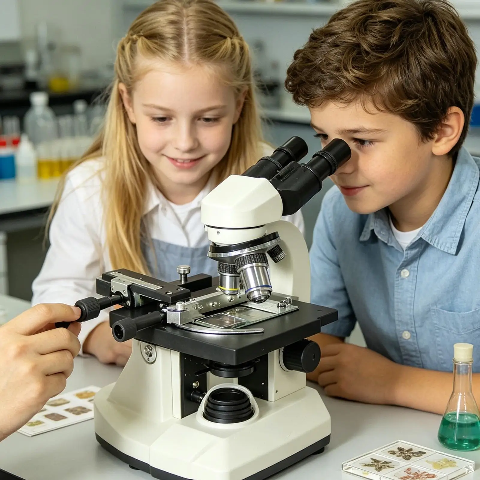 Microscope Mobile Stage With Precision Scale Microscope Attachable Stage For Students Teachers Scientists Inspectors Technicians