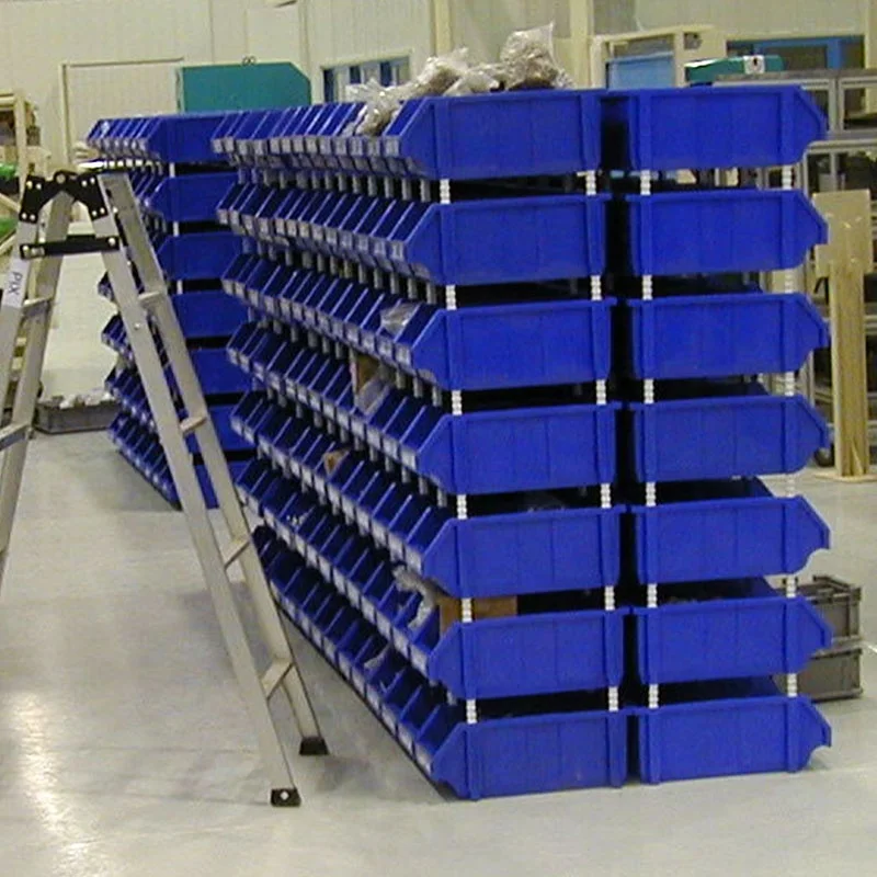 

Industrial Stacking Picking Open Fronted Plastic Stackable Warehouse Equipment Storage Boxes Bins