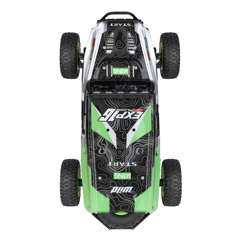 وي لي 124006   RC سيارة 1/12 4WD محاكاة على الطرق الوعرة تسلق سيارة نموذج سيارة كهربائية تعمل بالتحكم عن بعد لعبة الصبي لعبة