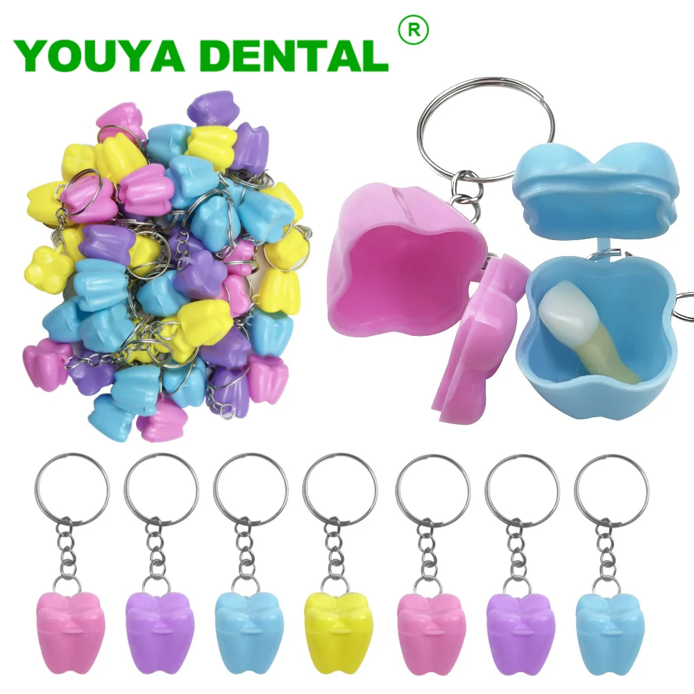 100pcs Milk Teeth Box Baby Tooth Storage Box Children's Souvenir Save Collect Holder Deciduous Tooth Keepsake Organizer Kid Gift