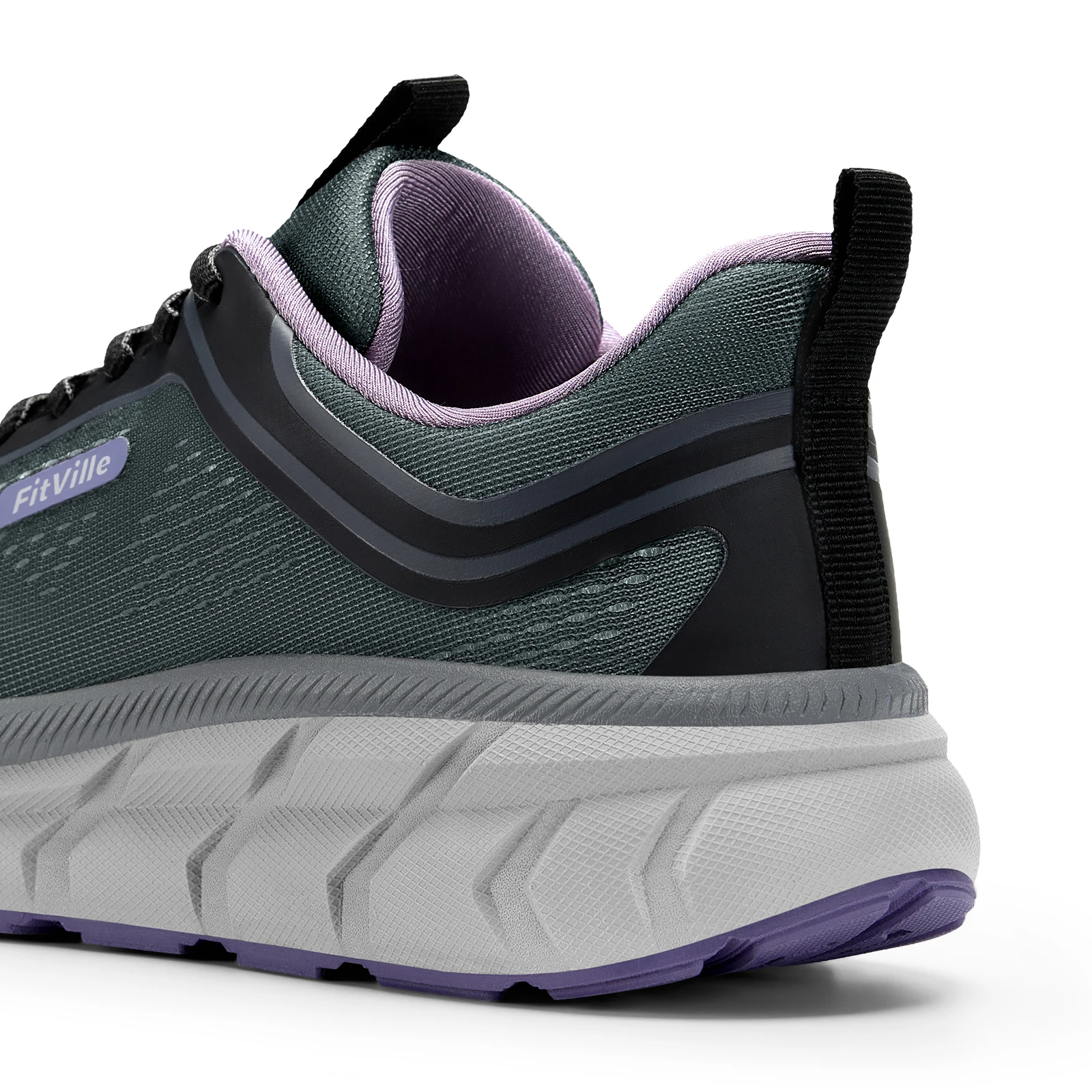Fitville Damen-Laufschuhe mit breiter Zehenpartie, lässige Sportsneaker für Damen, bequeme, atmungsaktive Walkingschuhe mit Fußgewölbestütze – Detail 11