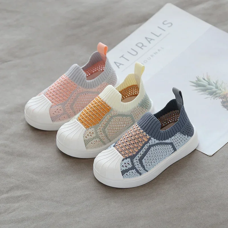 Summer Kids Casual Shoes for Baby Girls Boys Outdoor Infant Toddler Shoes Non-slip Soft Bottom Children Casual Mesh Sneakers