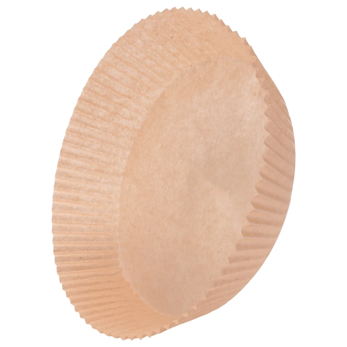 100 buah Air Fryer kertas liner Non-Stick Air Fryer sekali pakai liner keranjang kertas pelapis Bulat tanpa berlubang