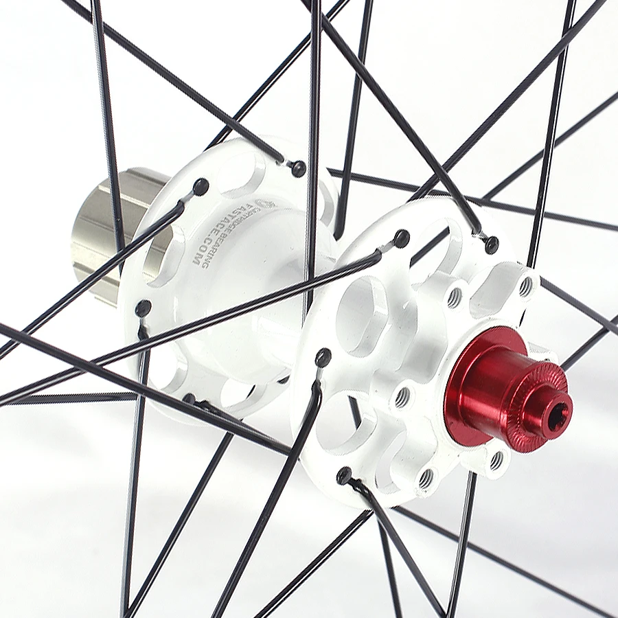 Fastace 26 inch mountain bike aluminum alloy disc brake 4bearing bicycle accessories 24H 7-11 speed XC vacuum wheel set ﻿