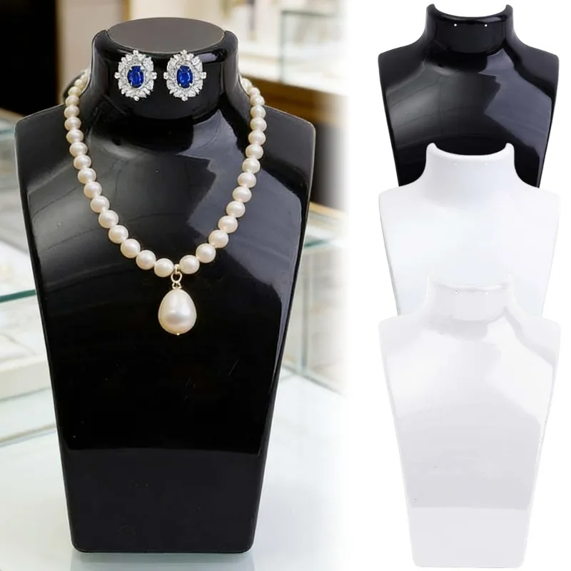 

Jewelry Display Stand Acrylic Necklace Pendant Earring Holder Organizer Rack for Showcase Counter DIY Portrait Storage Holders