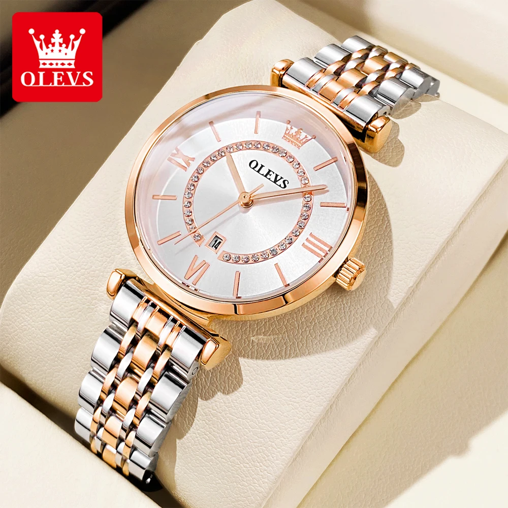 

OLEVS 6892 Elegant Ladies Watches Fashion Waterproof Women's Wristwatch Casual Quartz Watch for Women