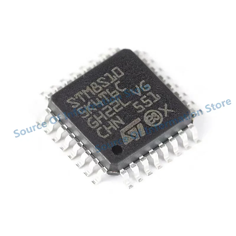 10Pcs STM8S105K4T6C 16MHz 16KB Flash MCU LQFP-32 Single Chip Microcomputer