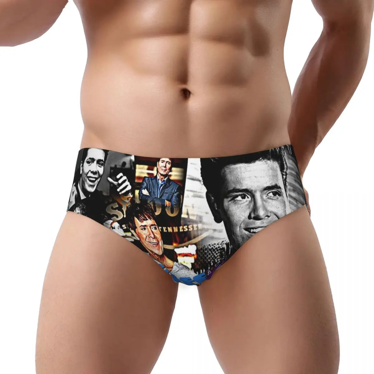 

Cliff Richard Male Triangle Panties Soft Boxer Underpants Short Underwear for Homme Man Boyfriend Gifts