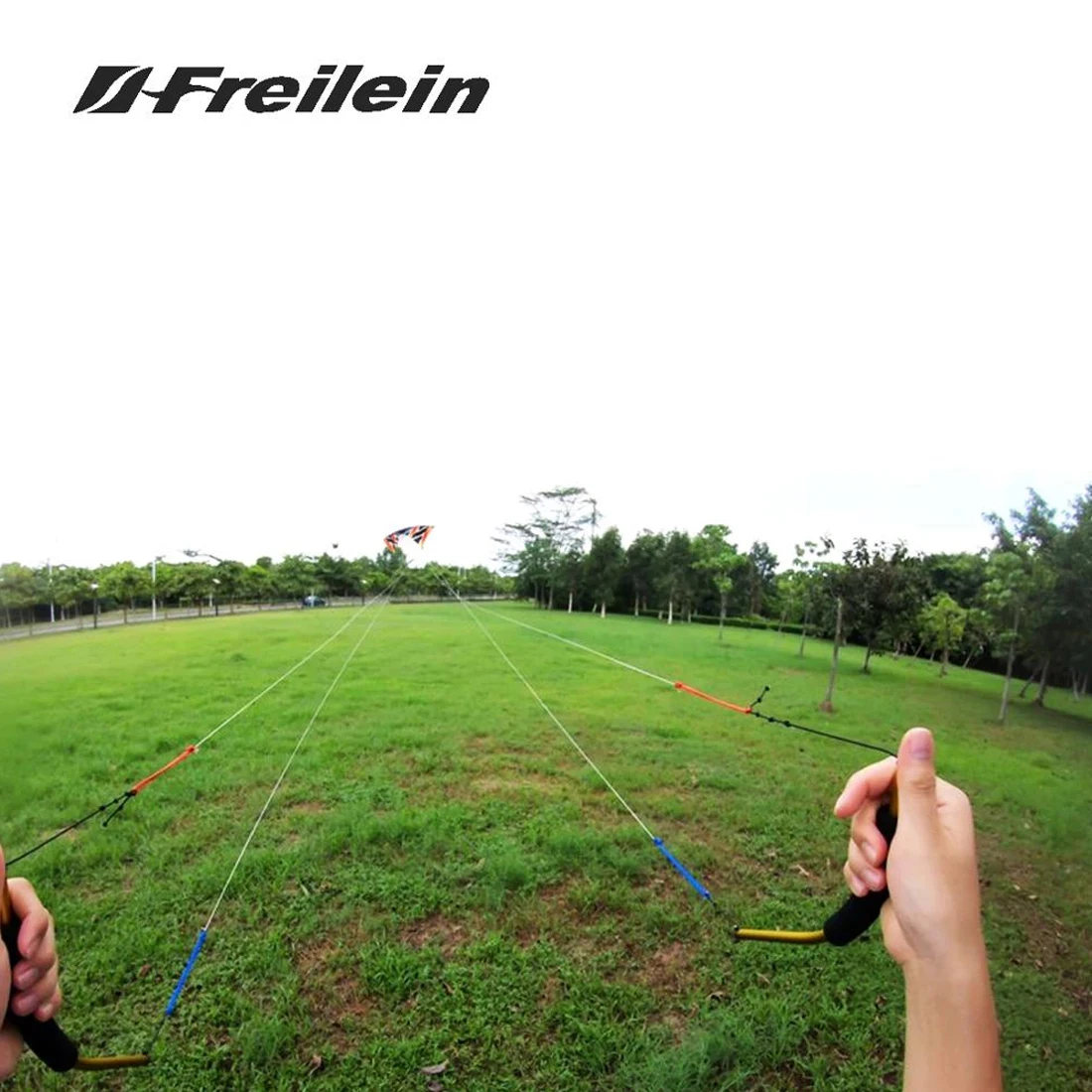 Freilein profissional Quad Line alças, liga de alumínio para Acrobatica Stunt Kite, voando Control Acessórios Ferramenta para Adultos, 33 centímetros