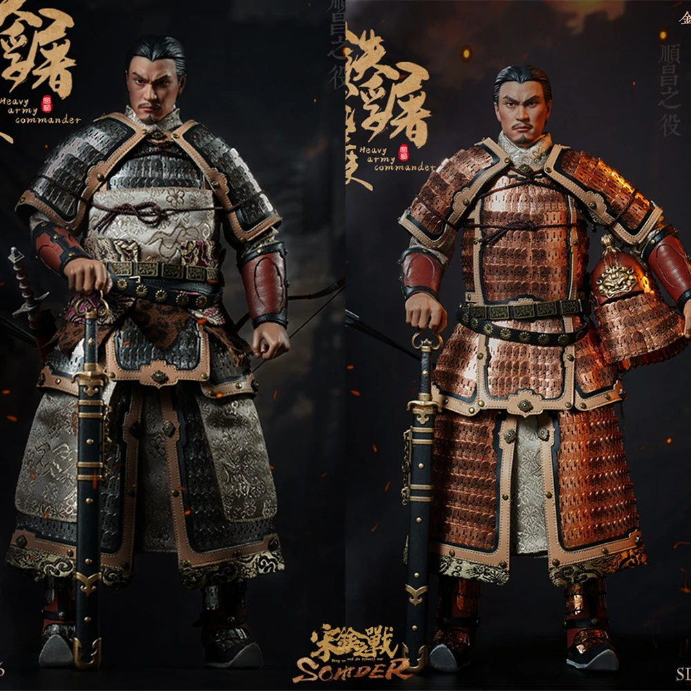 

Gold/Silver Edition SONDER SD006 1/6 Scale Collectible Heavy Army Commander Jin Dynasty Action Figure Model for Fans Gifts