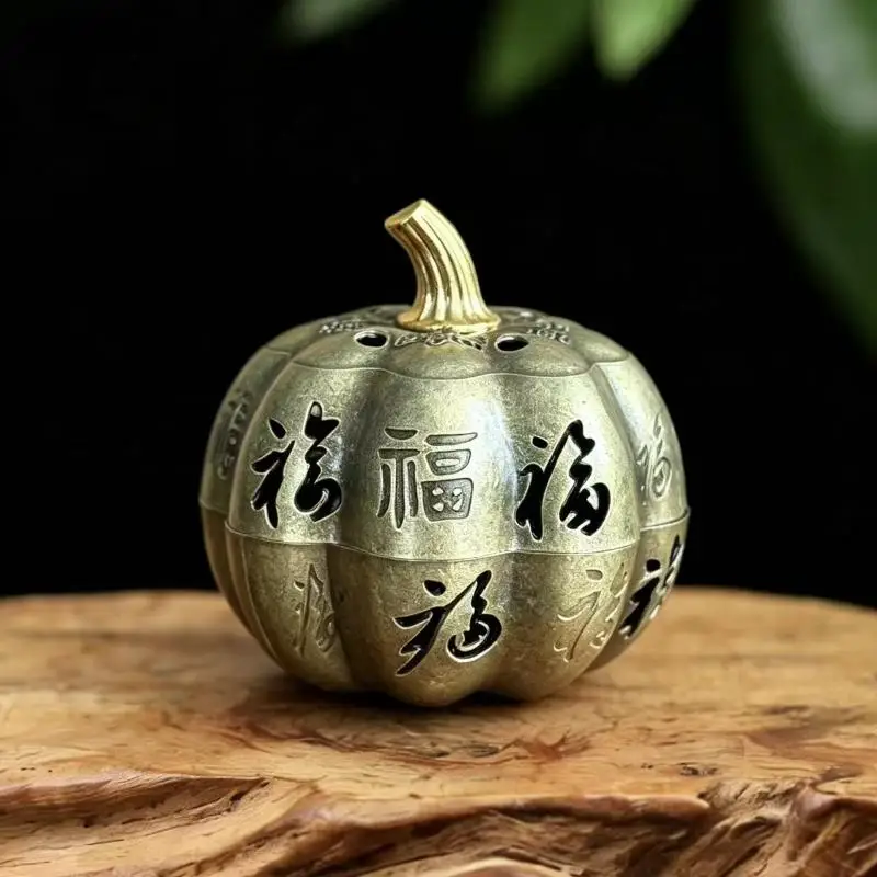 Metall-Weihnachtsmann-Räuchergefäß mit Hohlschneeflocken-Design Perfekt – Detail 17