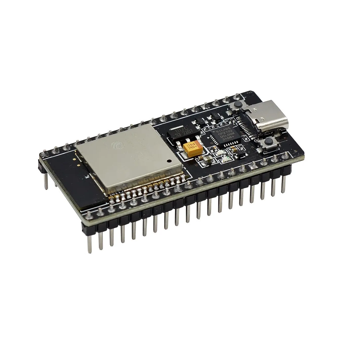 ESP32 DevelopmentBoard TYPE-CUSB CH340C WiFi+ForBluetooth Ultra-Low Power Dual Core ESP32-DevKitC-32 ESP-     -32 ExpansionBoard
