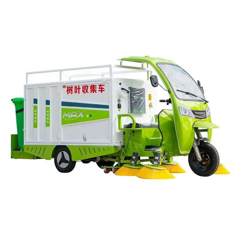 

Electric sweeper, leaf sweeper, collection car, sweeping and suction integrated park property road petal leaf sweeper