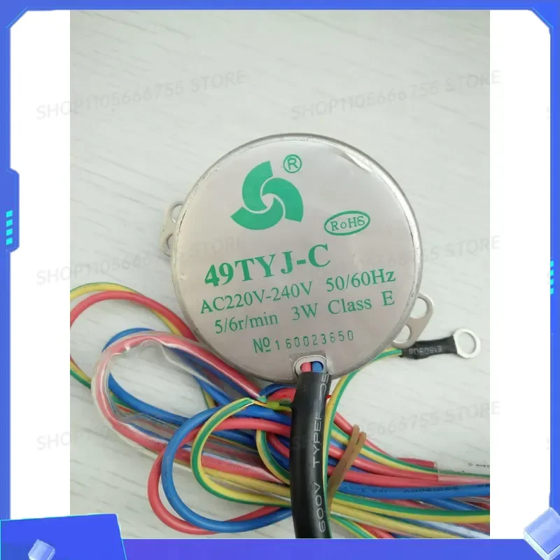 1PCS Original for Chigo Air Conditioner Parts Cabinet Swing Wind Motor Synchronous Motor Fan 49TYJ-C