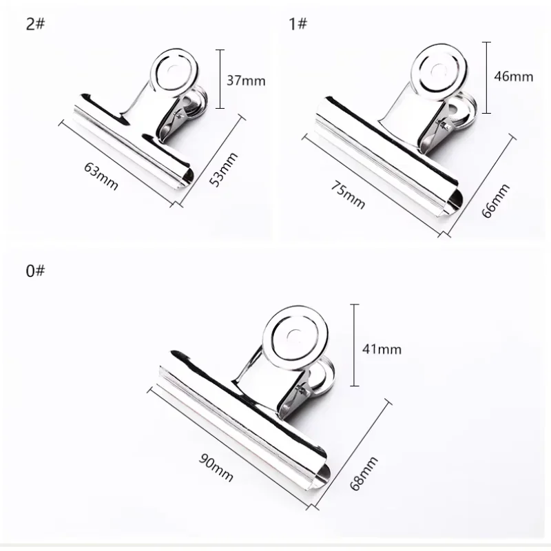 50 adet Sabitleme Kitap Klipleri Kırtasiye Ofis Malzemeleri Eskiz Tahtası Çizim Güçlü Metal Ev Klasörü