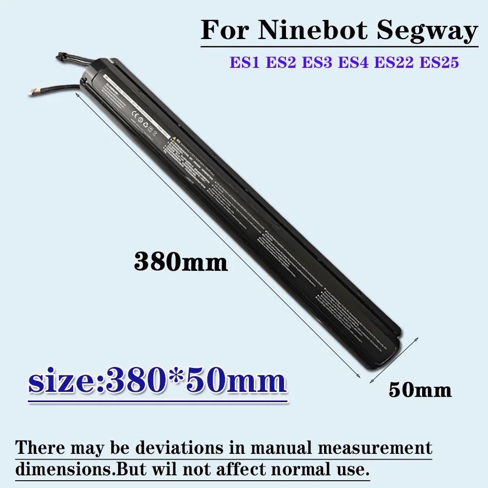 36V 5200mAh wiederaufladbarer Lithium-Ionen-Akku, für Ninebot Scooter ES1 ES2 ES3 ES4 Smart Elektroroller-Akku