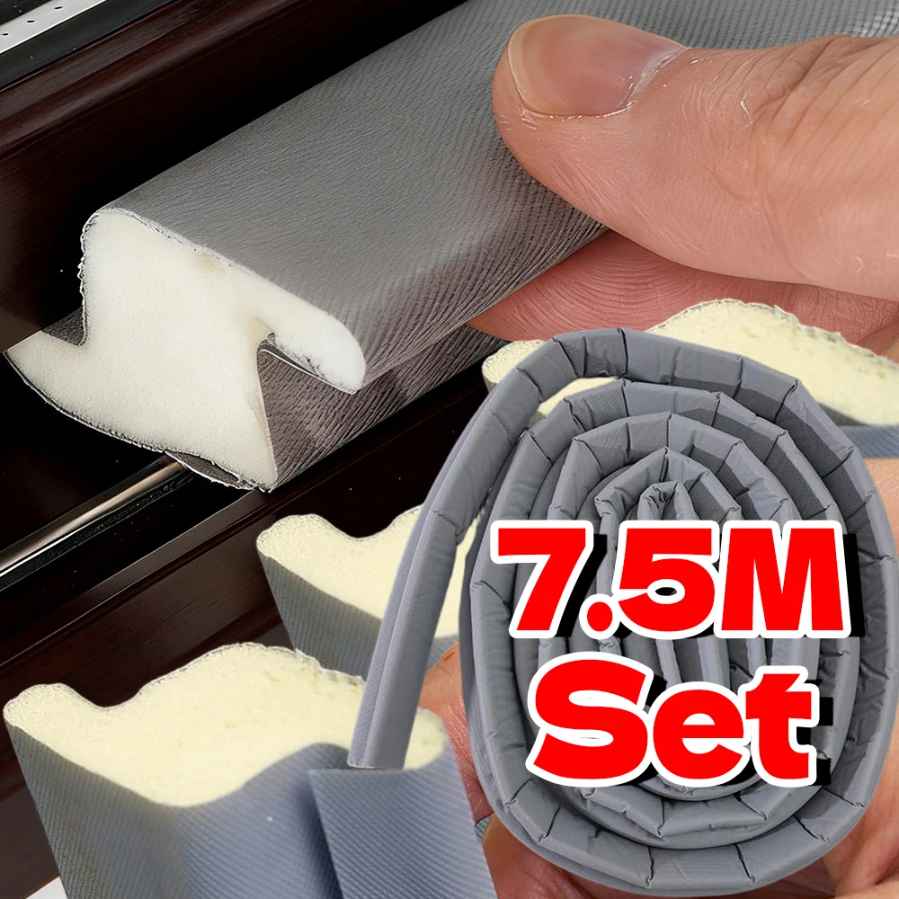 

Z-образная уплотнительная лента, самоклеящаяся ветрозащитная лента для защиты от насекомых, оконная пенопластовая наполнительная лента для наружной внутренней части средней части двери