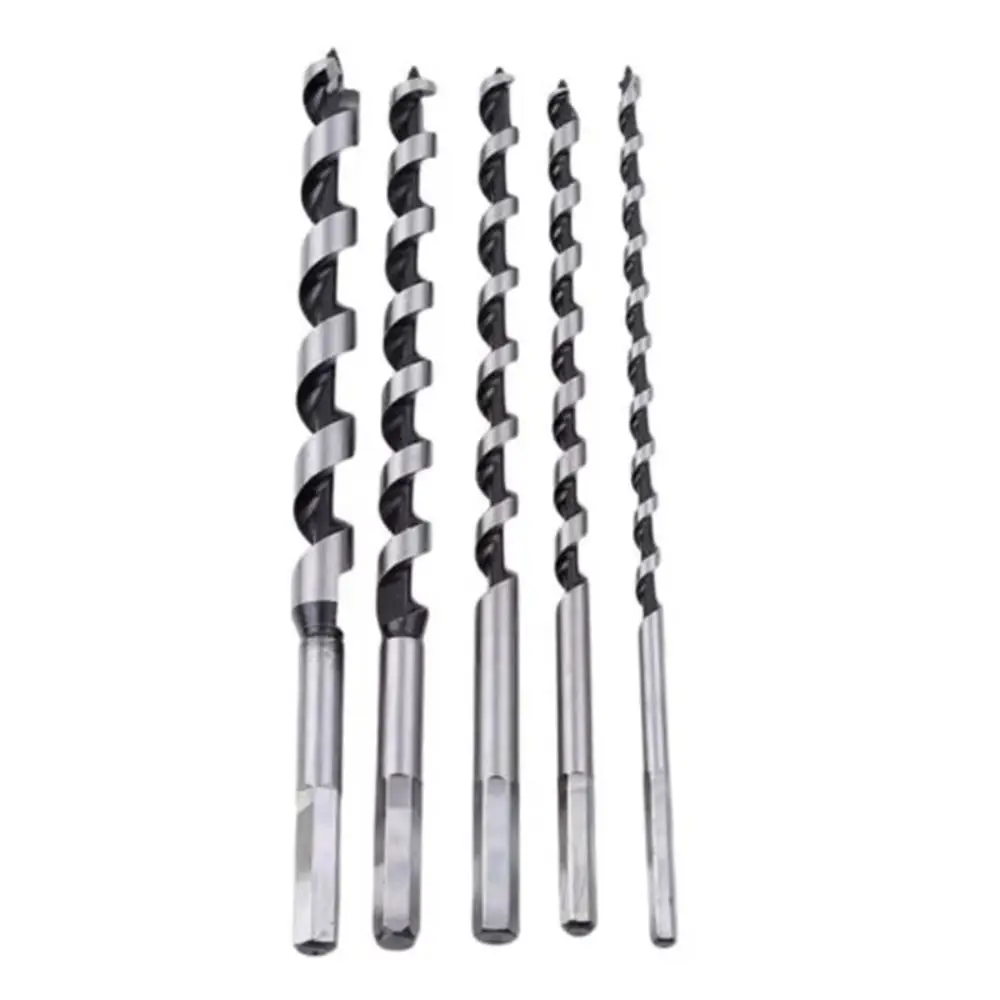 

5pcs 230mm Woodworking Roller Drill High Hardness Wear-resistant Center Drill Hexagonal Handle Carbon Steel Reaming Tool
