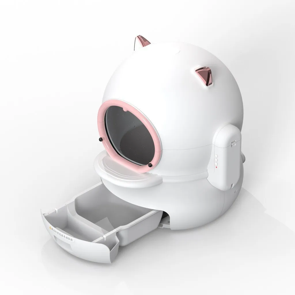 Arenero automático eléctrico grande con control de olores para gato - imagen 5