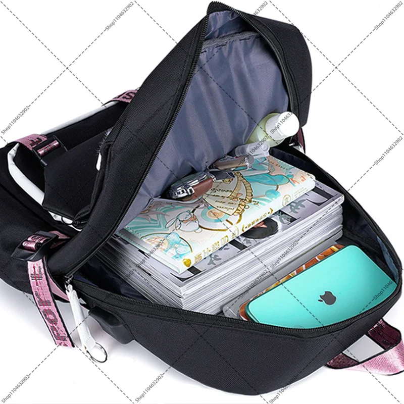 Sac à Dos K-pop Demon Hunters - Imperméable, Compartiment Ordinateur 14", Design Animé - Pour école Et Fans