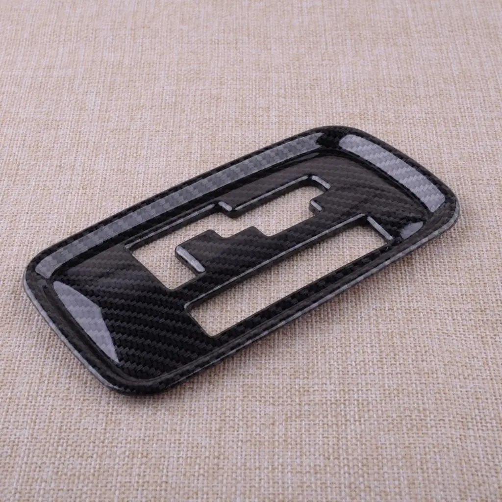 Car Gear Shift Panel Cover Trim Frame ABS Plastic Carbon Fiber Style Fit For Mitsubishi Outlander 2013-2017 2018 2019 2020 LHD