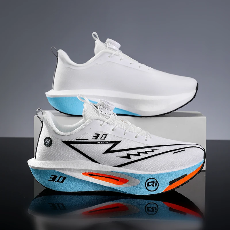 

Running Shoes Men Carbon Board Marathon Sports Breathable Lightweight Women's Comfy Athletic Antiskid Sneakers Casual New 2026