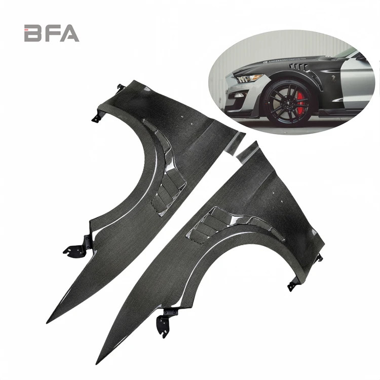 For Ford Mustang fender  15-17 Mustang Replace the carbon fiber fender with the opening tuyere