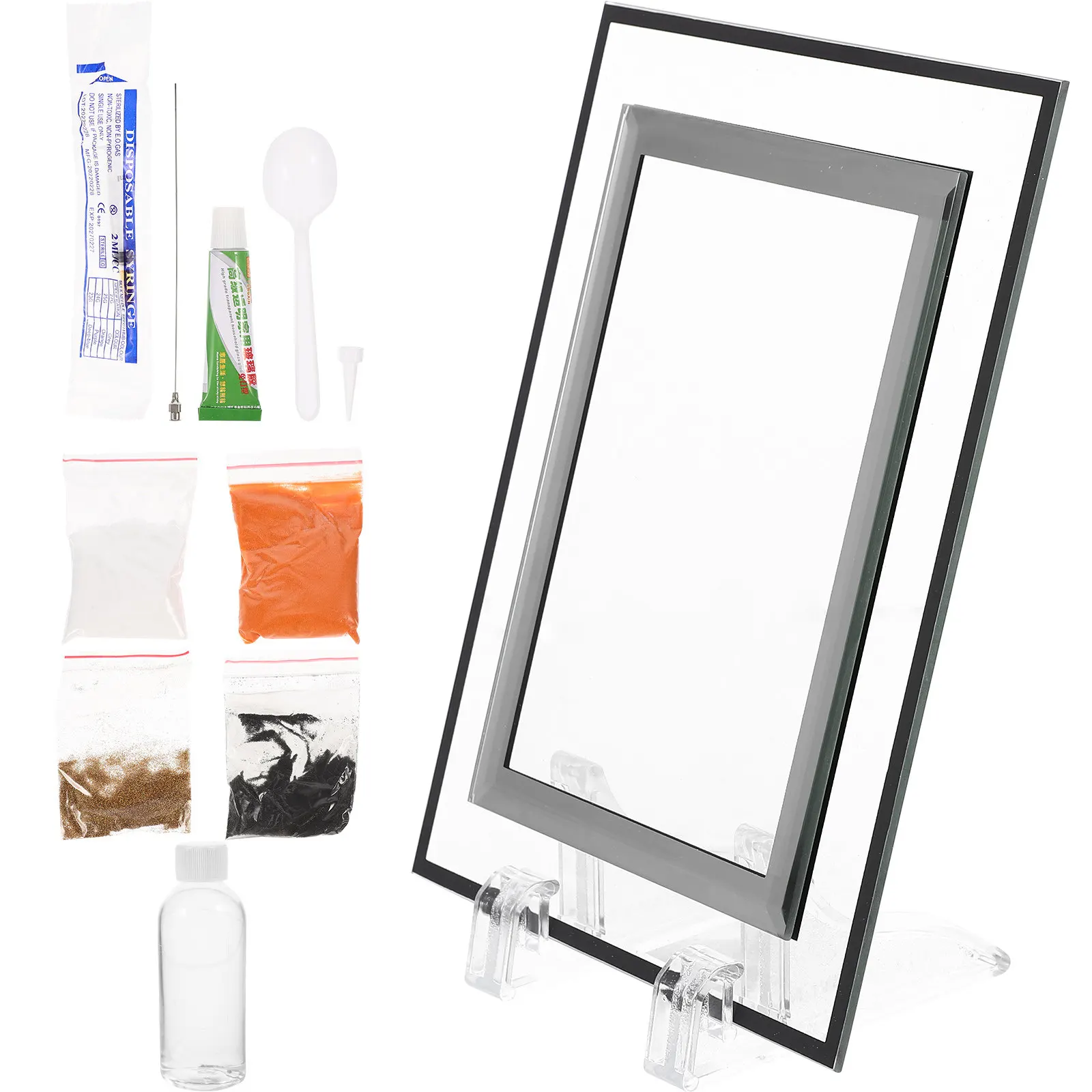 

Набор для создания картины из движущегося песка DIY: высококачественный набор для творчества, декор для офиса, гостиной, спальни, материалы для песочной живописи