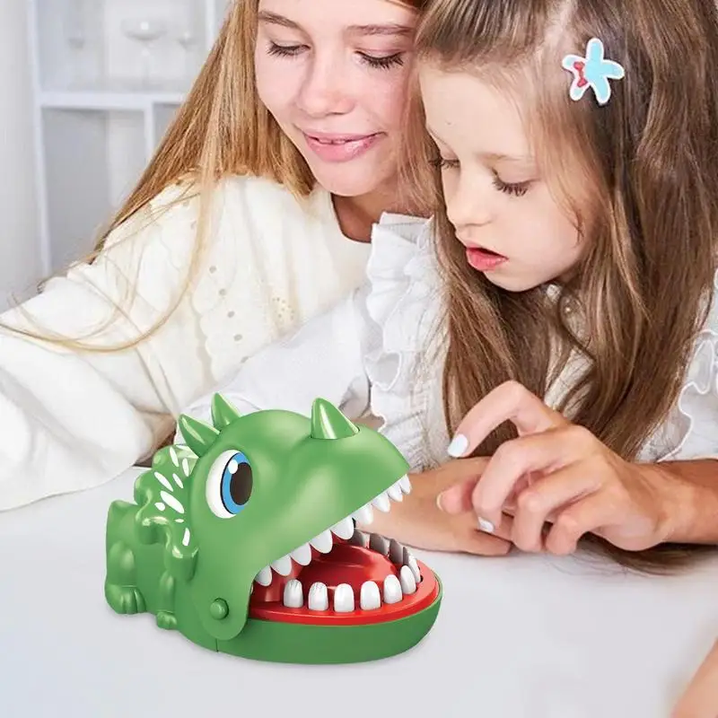 Crocodile Tooth Game Triangle Dragon Biting Finger Games Dentist Toy Crocodile Teeth Toys Game Interactive Teeth Toy For Seniors