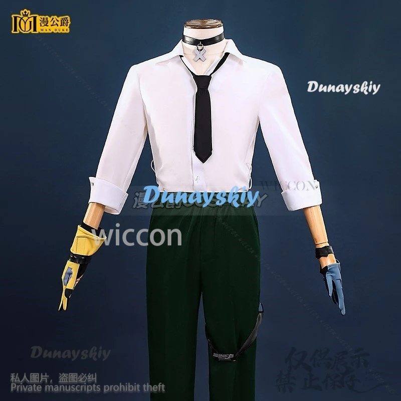 Gioco Anime Zenless Zone Zero Cosplay Harumasa Costume Uniforme Fascia Girocollo Puntelli Parrucche Festa di Natale di Halloween per le donne Uomini