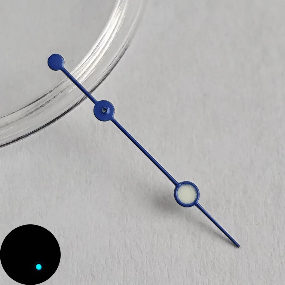 مؤشر الساعة NH35 الثاني أزرق-أخضر مضيء مناسب لإصلاح ساعة الحركة NH35 وملحقات الاستبدال #2