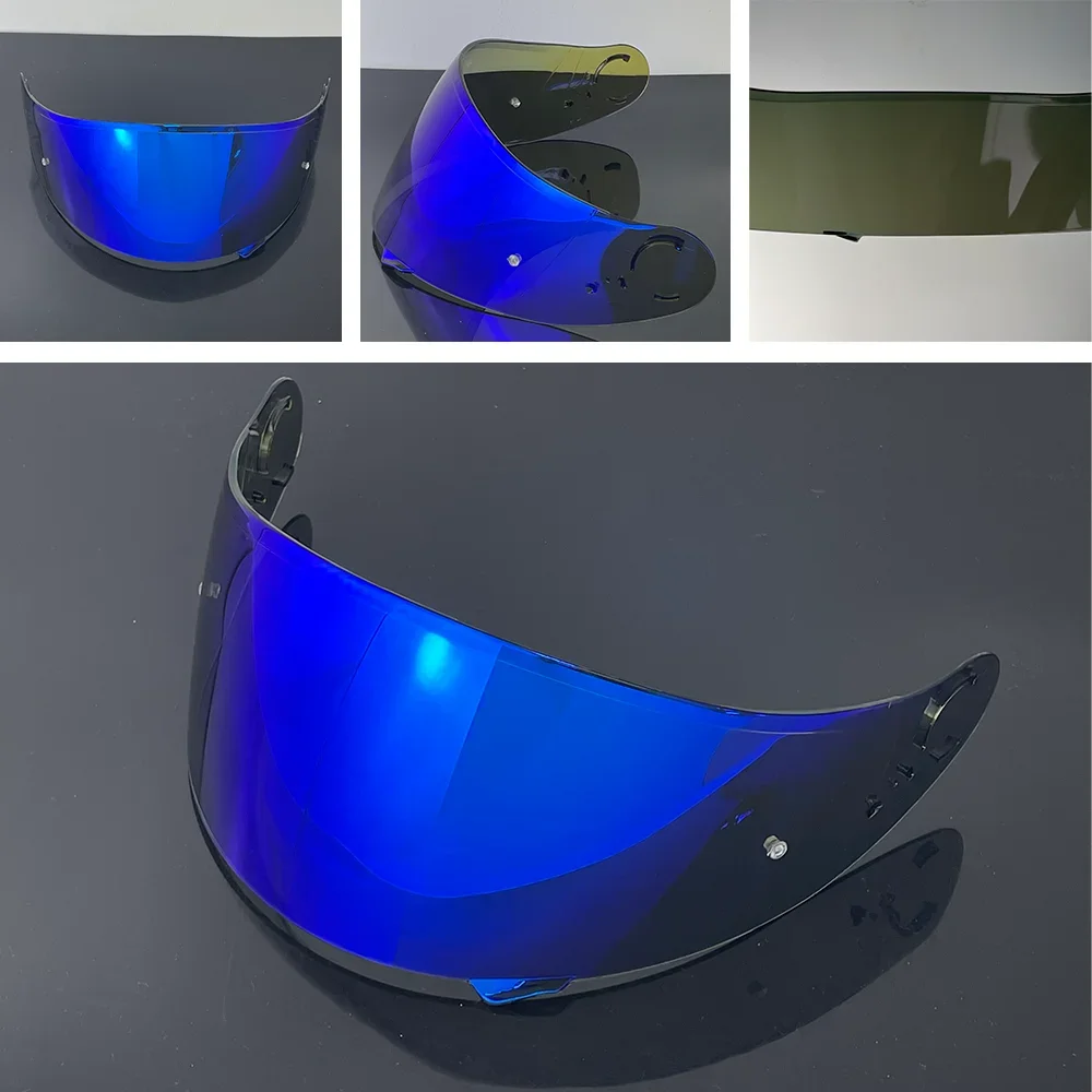 Helmet Visor for SHOEI GT Air Neotec CNS-1 TC5 TC9 GT Air2 UV Anti-scratch Lens Nose Guard Chin Vent Mesh Replacement