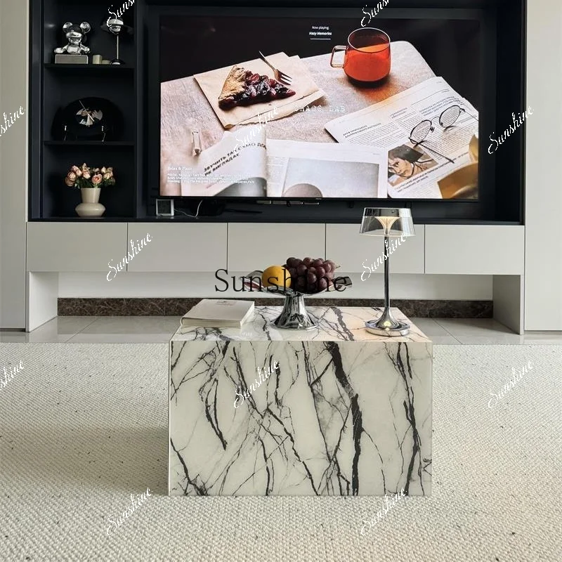 

Living room minimalist high-end acrylic bedside table art style display table FT
