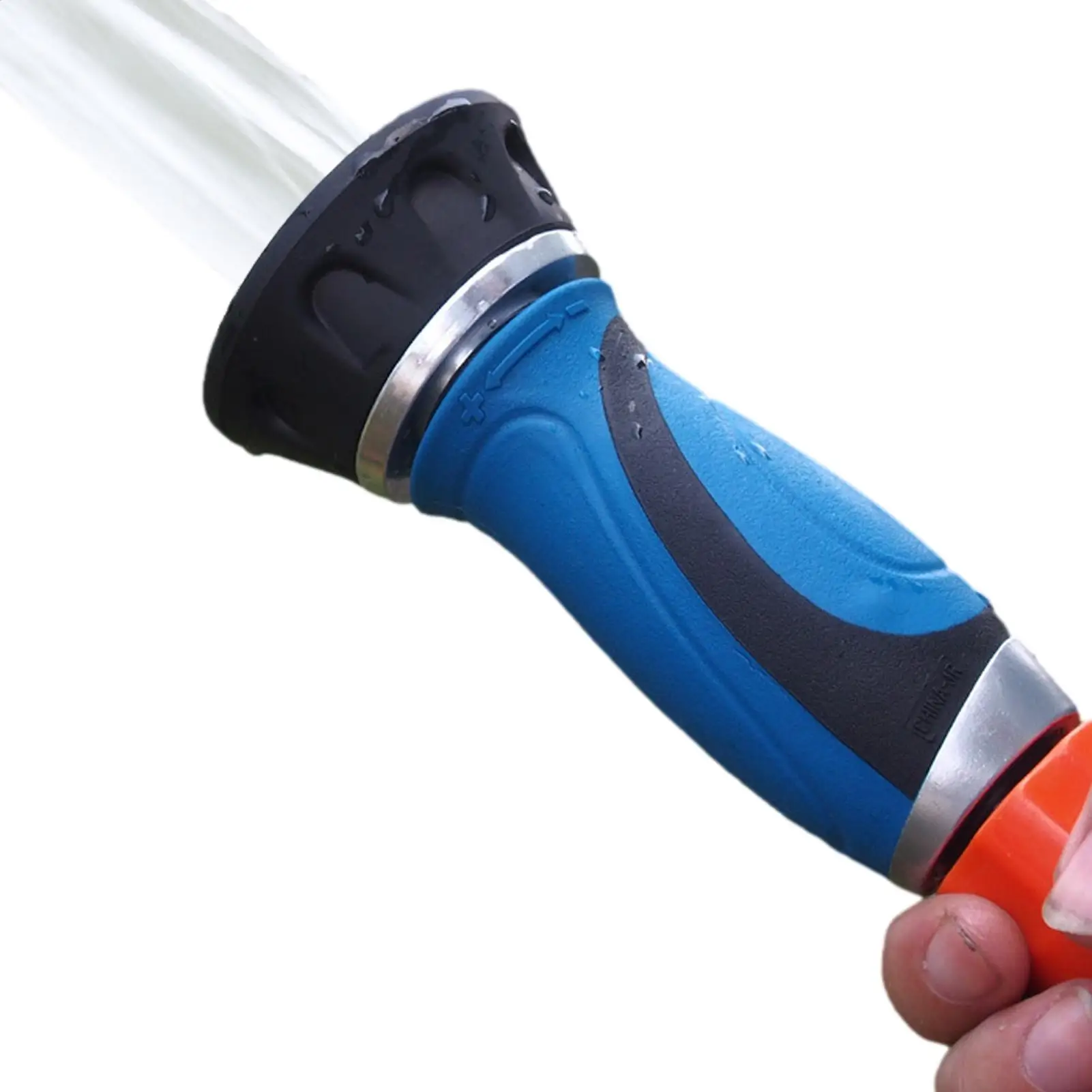 Garden Hose Nozzle Adjustable Gutter Cleaner High Pressure Leak-Proof Portable Garden Shower Nozzle For Dirt Soil Grease House