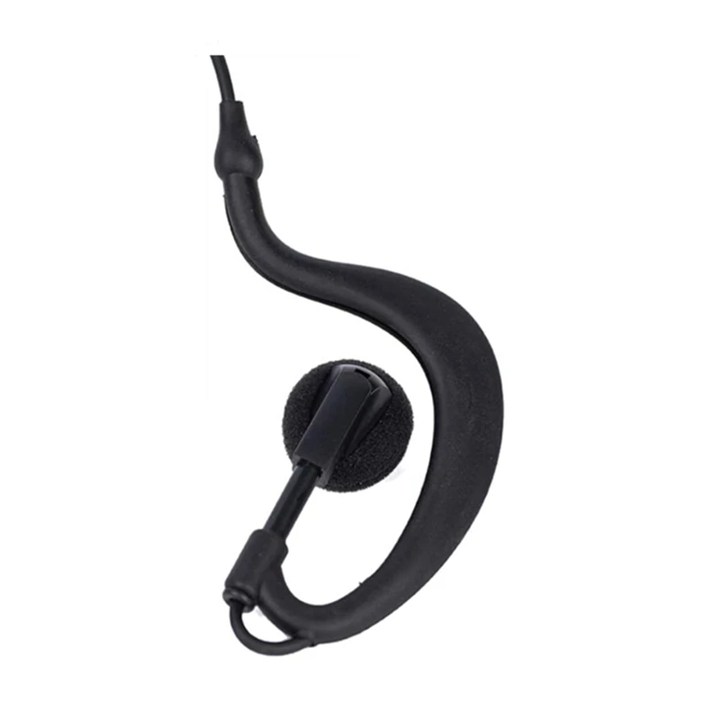 G-vormige headset met microfoon en PTT, walkietalkie, radio voor Sepura STP8000, STP8030, STP8035, STP8038, bidirectionele radio