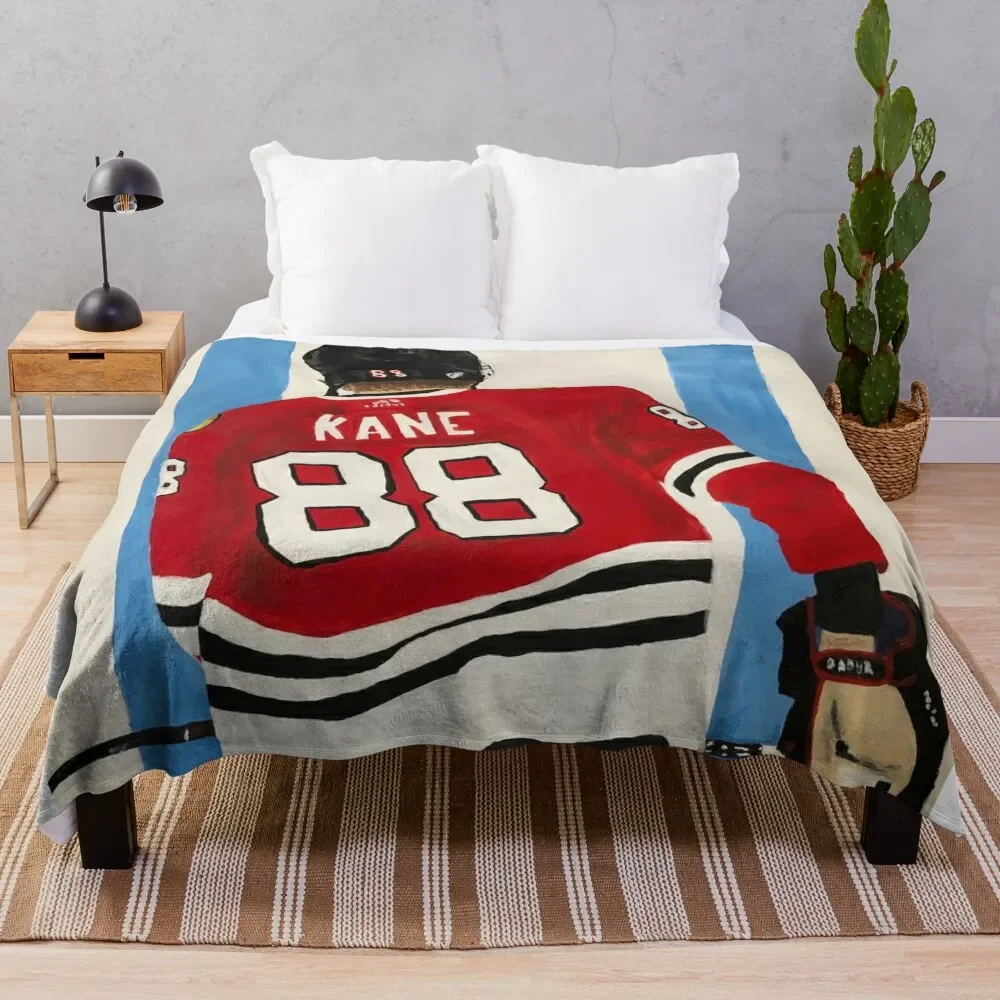 

Patrick Kane Painting Throw Blanket Soft Breathable Blanket for Night Sleeping