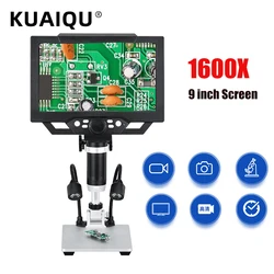 1600X/1200X/1000X Digital Video Microscope 1-1600X Continuous Amplification Magnifier For Phone PCB Repair Soldering G1200 G1600